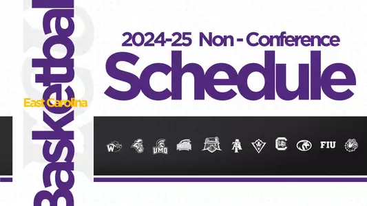 2024-25 MBB Non-Conference Schedule Graphic