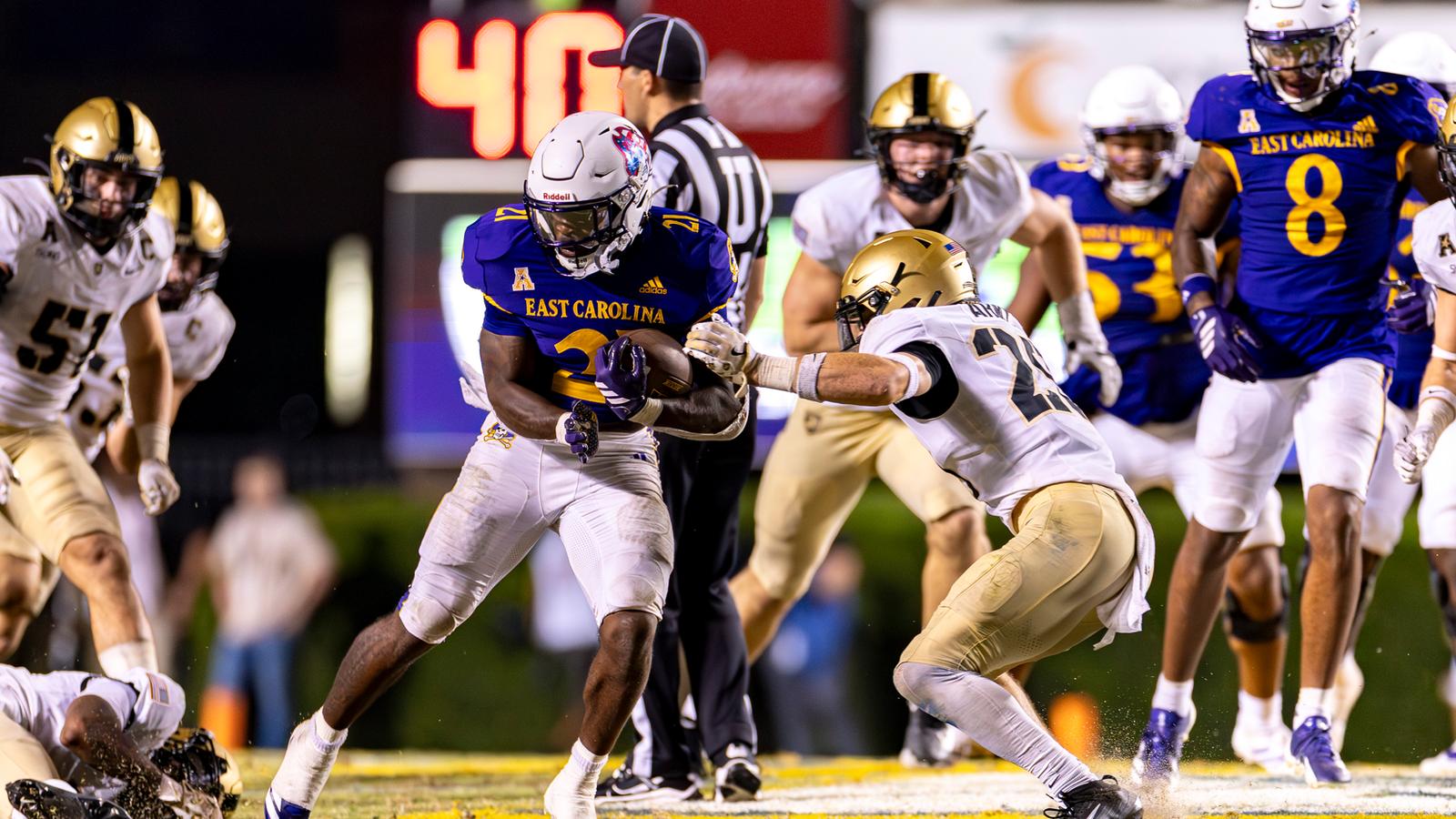 ECU Travels To Tulane For Thursday Night Football On ESPN