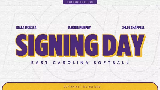 Softball 2026 Signing Class Graphic