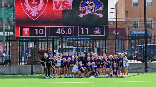 LAX Temple Win Celebration