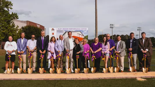 Isley Indoor Performance Center Groundbreaking 2025