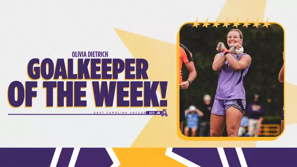 Olivia Dietrich Goalie of the Week