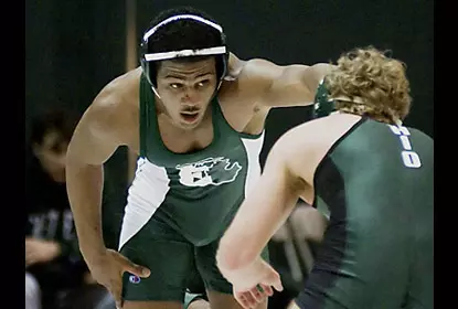 Wrestling Cruises Past Clarion Image