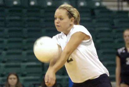 Volleyballs Drops a Heartbreaker to NIU Image