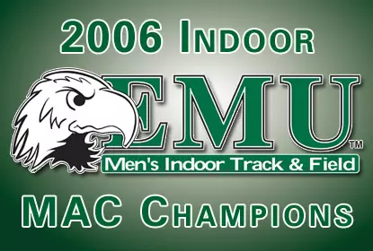 Men's Track Claims MAC Indoor Title Image