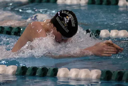 Ellison Named Swimmer of the Week Image