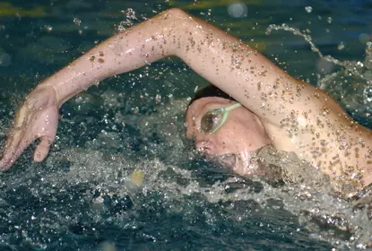 Swimming Breaks Record at First Day of MAC Championships Image