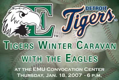 Detroit Tigers Set for Jan. 18th Stop at the EMU Convocation Center Image