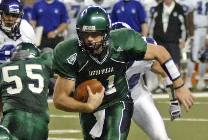 Football Falls to Northwestern, 26-14 Image