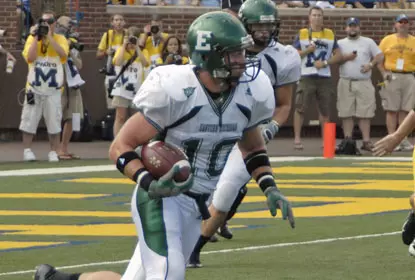 Football Falls to Michigan, 33-22 Image