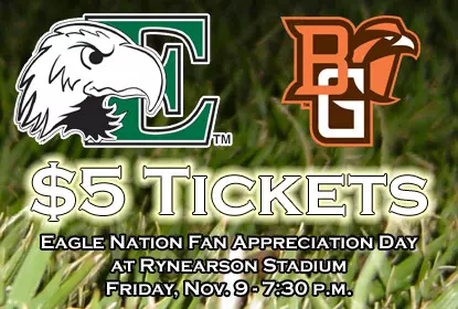 EMU to Offer $5 Tickets to the Final Home Football Game Image
