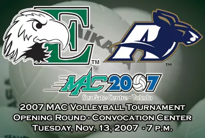 Eagles Battle Zips in MAC Tournament Opener Image