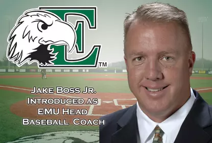 Jake Boss Jr. Named EMU Head Baseball Coach Image