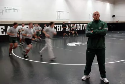 Wrestling Prepares for MAC Tournament Image