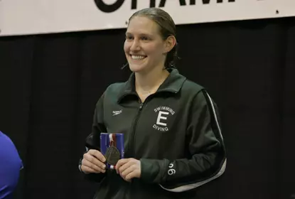 Chrzanowski Wraps-Up EMU Diving Career at NCAA Championship Meet Image