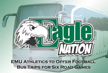 EMU to Offer Fan Bus Trips for Road Football Games Image