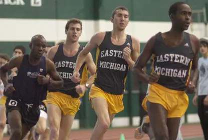 Men's Track Heads to Michigan Image