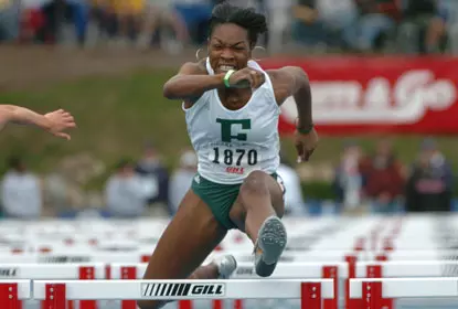 Former EMU All-American Lela Nelson, Wins Long Jump at Boston Indoor Games Image