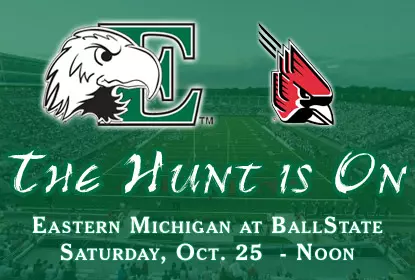 EMU Travels to No. 22 Ball State Image