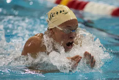 Women's Swimming and Diving Defeats Wayne State, 155-82 Image