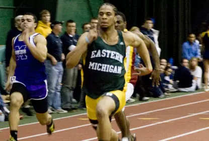 Track's Clint Allen at the NCAA Championship Image