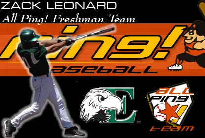 Leonard Selected to Ping! All-Freshman Team Image