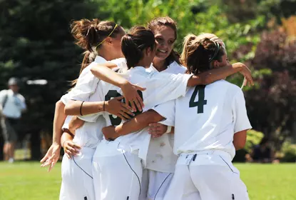 EMU Sweeps Weekend With 2-1 OT Win at Ohio Image