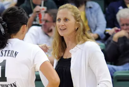 Volleyball Sweeps Buffalo for Berrington's 200th Victory at EMU Image