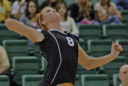Volleyball Comes Up Short at Akron Image