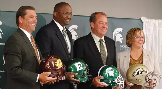 Michigan State to Play Football, Men's Basketball at EMU
