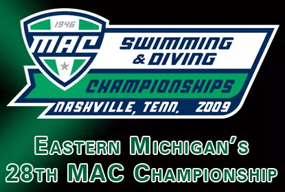 Eastern Michigan's 28th Men's Swimming MAC Championship