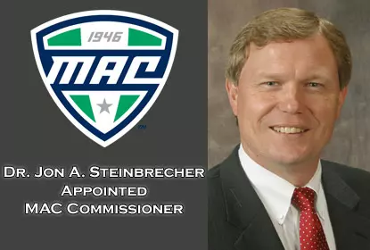 Dr. Jon A. Steinbrecher Appointed Mid-American Conference Commissioner