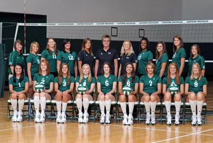 2009 EMU Volleyball Team