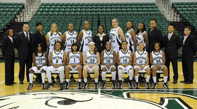 2010-11 EMU Women's Basketball Team