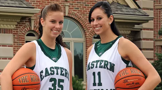 Seniors Amanda Tretheway and Kayla Vantil