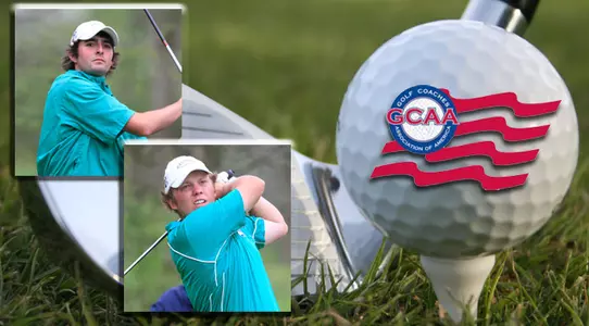 Cam Burke and Marty Jeppesen honored by the Golf Coaches Association of America