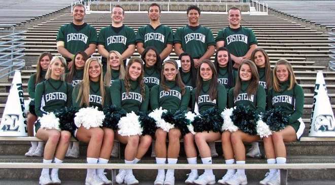 2011-12 EMU Cheer Team
