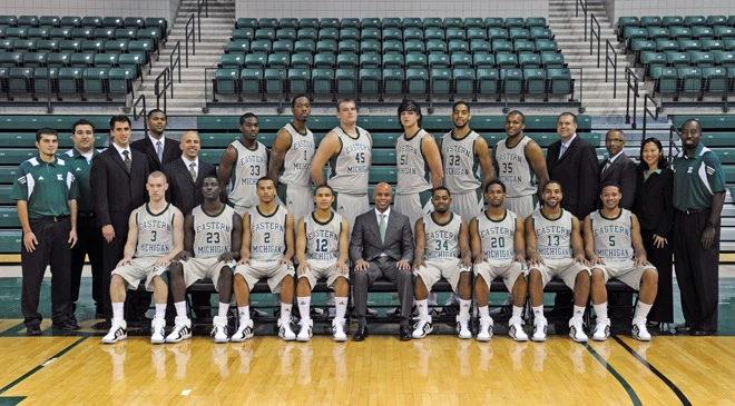 2011-12 EMU Men's Basketball Team