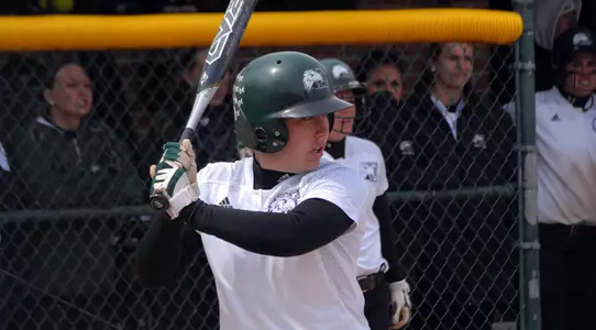 Nellie Coquillard At Bat