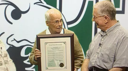 Former EMU Broadcaster John Fountain Honored by DSBA