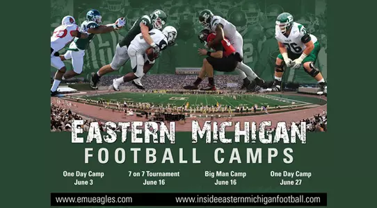 EMU Announces 2012 Football Camp Dates