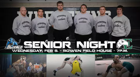 Wrestling Senior Night 2012 withlogo