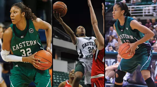 Paige Redditt, Tavelyn James and Natachia Watkins earn All-MAC honors