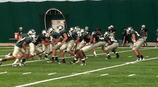 EMU Football Team Completes Spring Practice #11