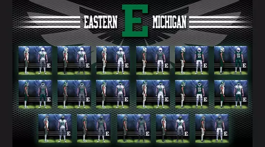 2012 EMU Football Uniforms