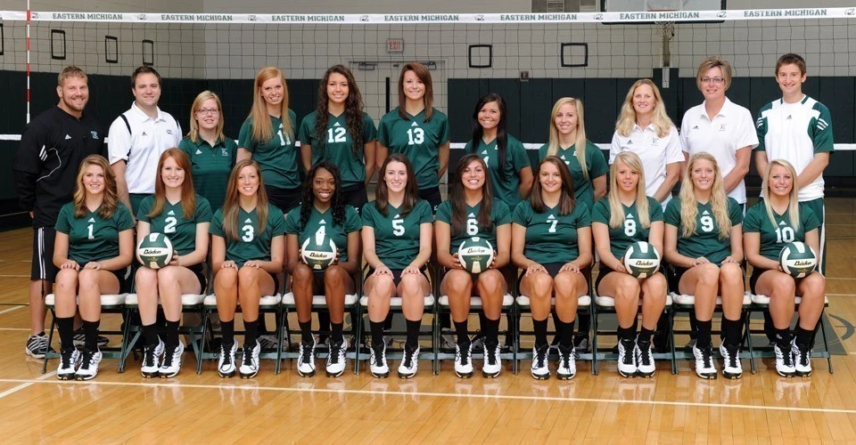 2012 Eastern Michigan University Volleyball