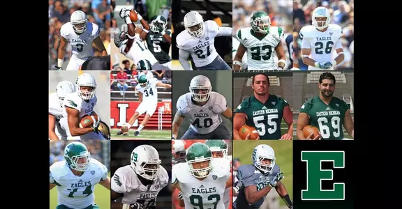 EMU Football 2013 Senior Day