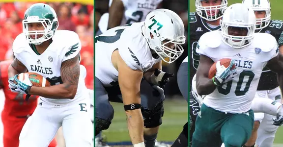 Three Eastern Michigan Football Players Named All-MAC