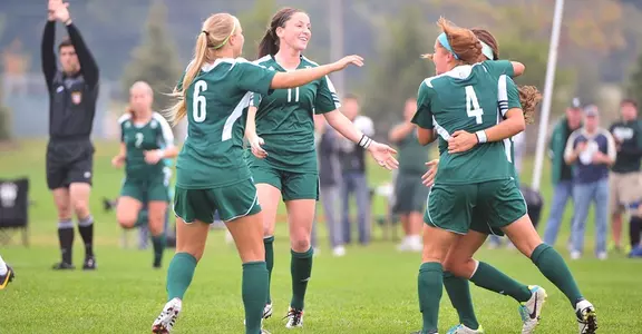 soccer team celebration