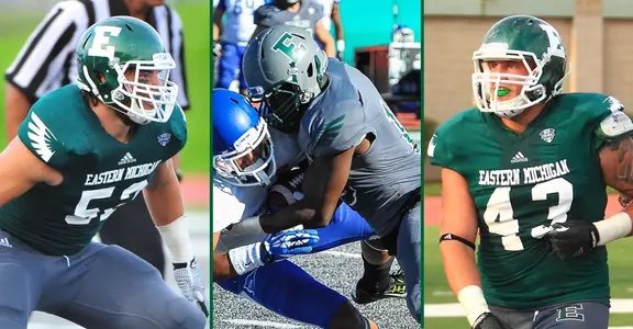 Three Eagles Named to Phil Steele All-MAC Mid-Season Team